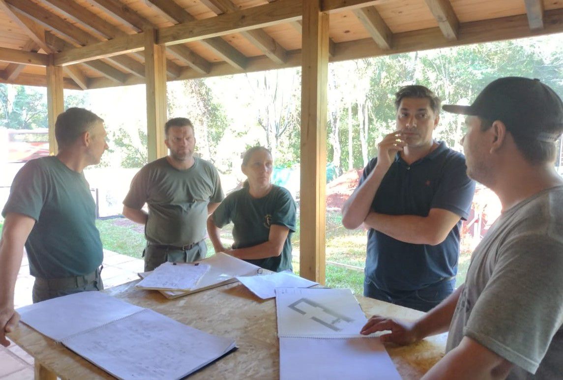 Continuan las obras en el puesto Uruzu del Parque Provincial Urugua i 2 - 1