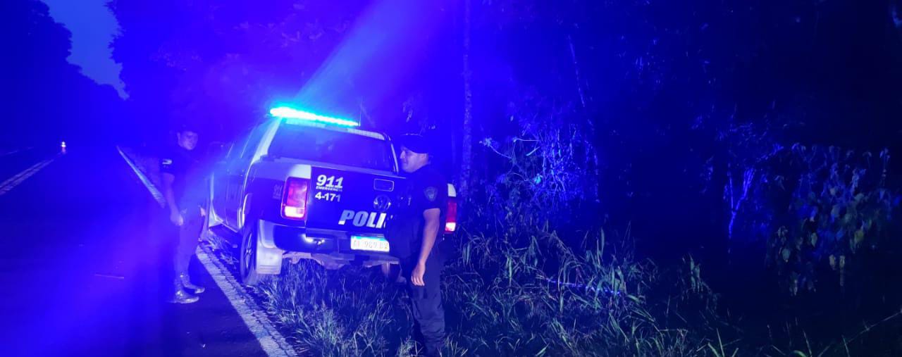 Falleció un hombre tras despistar sobre la ruta 12 en Iguazú