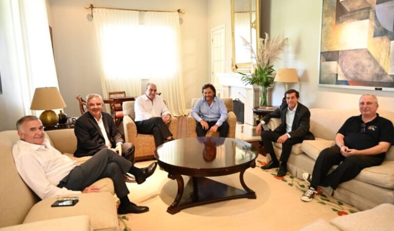 Passalacqua participó en una reunión de diálogo junto a Villarruel y Francos en Salta