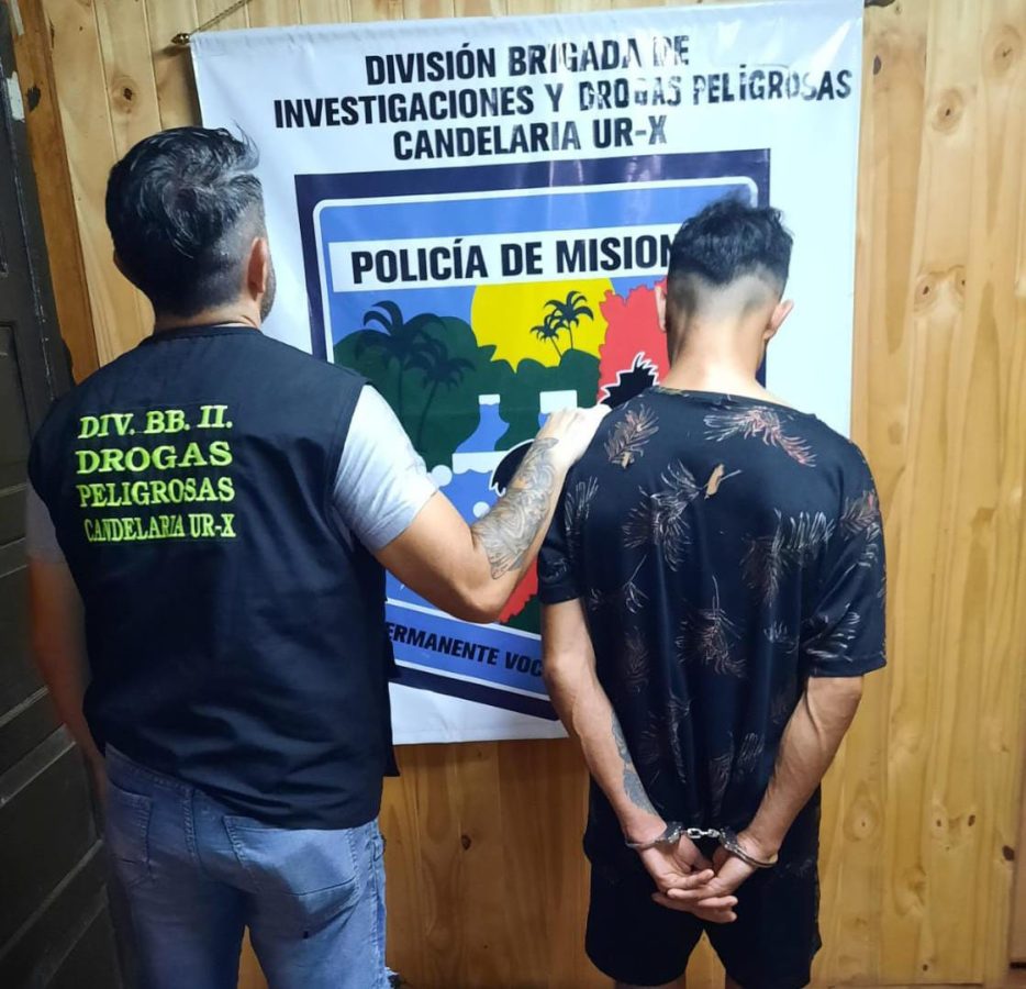 Policías encubiertos arrestaron a un delincuente que fue captado por cámaras de seguridad