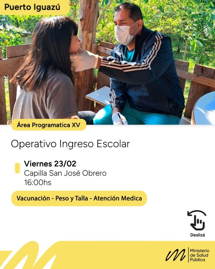 Realizaran operativos de ingreso escolar en Concepcion de la Sierra Garupa Posadas y Puerto Iguazu 3 - 1