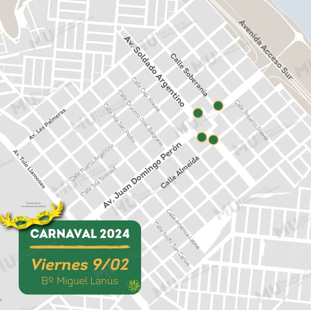 Esta noche comienzan los carnavales posadeños 2024