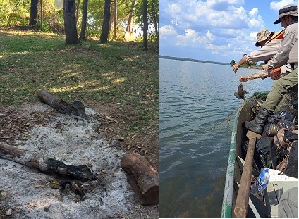 Frenan el accionar de cazadores y pescadores furtivos en pleno río Paraná