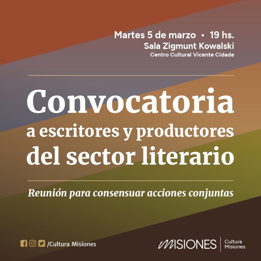 convocatoria literaria - 1
