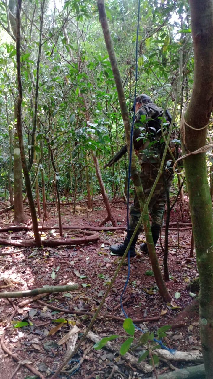 Guardaparques frustraron el accionar de un cazador furtivo en Puerto Península