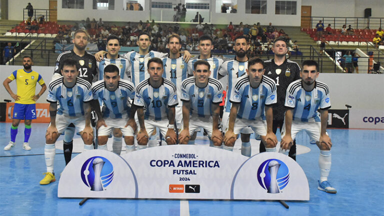 Argentina cayó en la final de la Copa América de Futsal ante Brasil