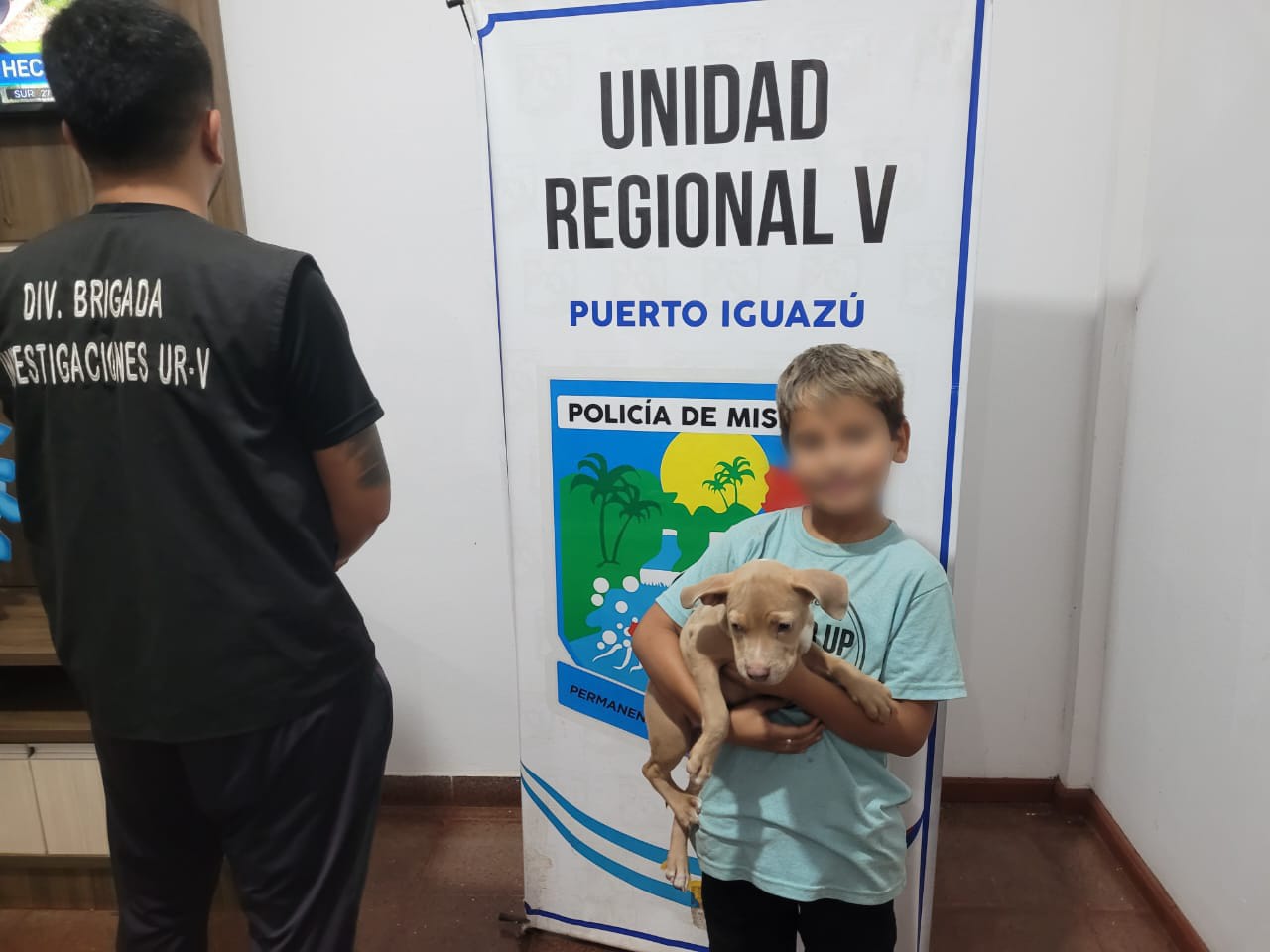 Iguazú: terminó preso por robar un perro a un niño y sustraer objetos en otros hechos delictivos