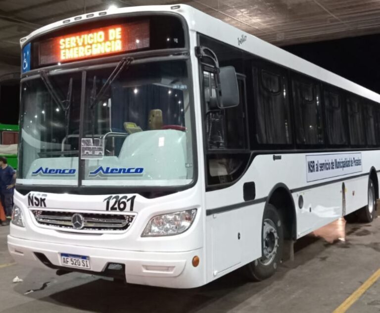 Bencivenga dejó de circular y la Municipalidad de Posadas dispuso unidades para asegurar el servicio de transporte público
