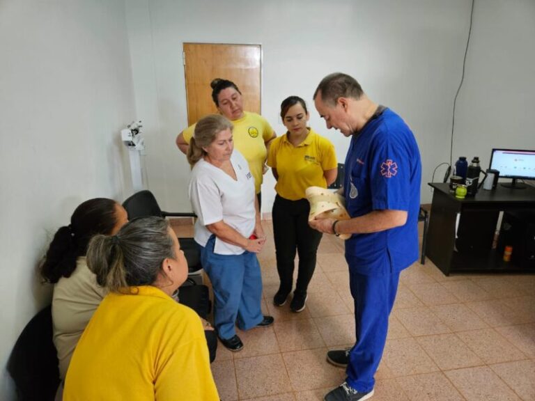 Realizaron la segunda jornada sobre primeros auxilios en el CAPS 508 de Itaembé Guazú