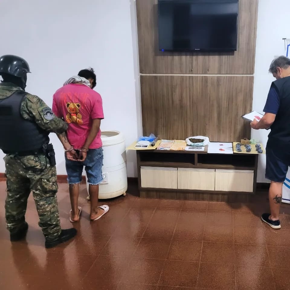 Desarticularon el narcokiosco número 41 en este 2024 en Misiones
