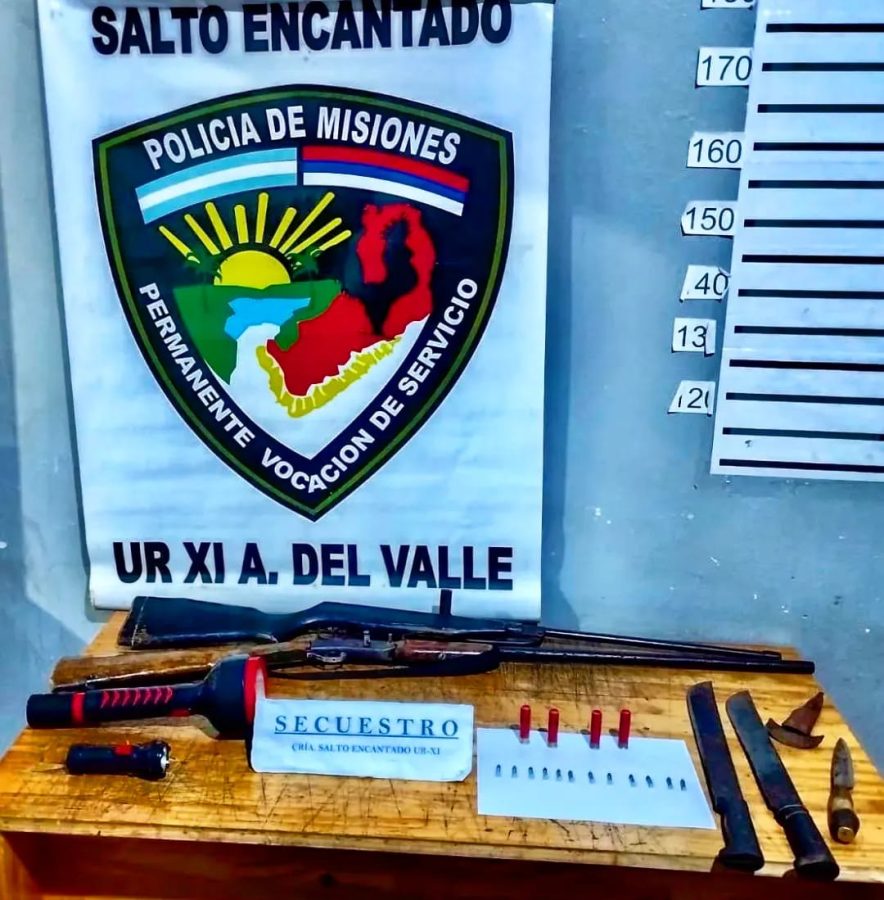Detuvieron a dos cazadores furtivos en el Parque Provincial Salto Encantado 2 - 3