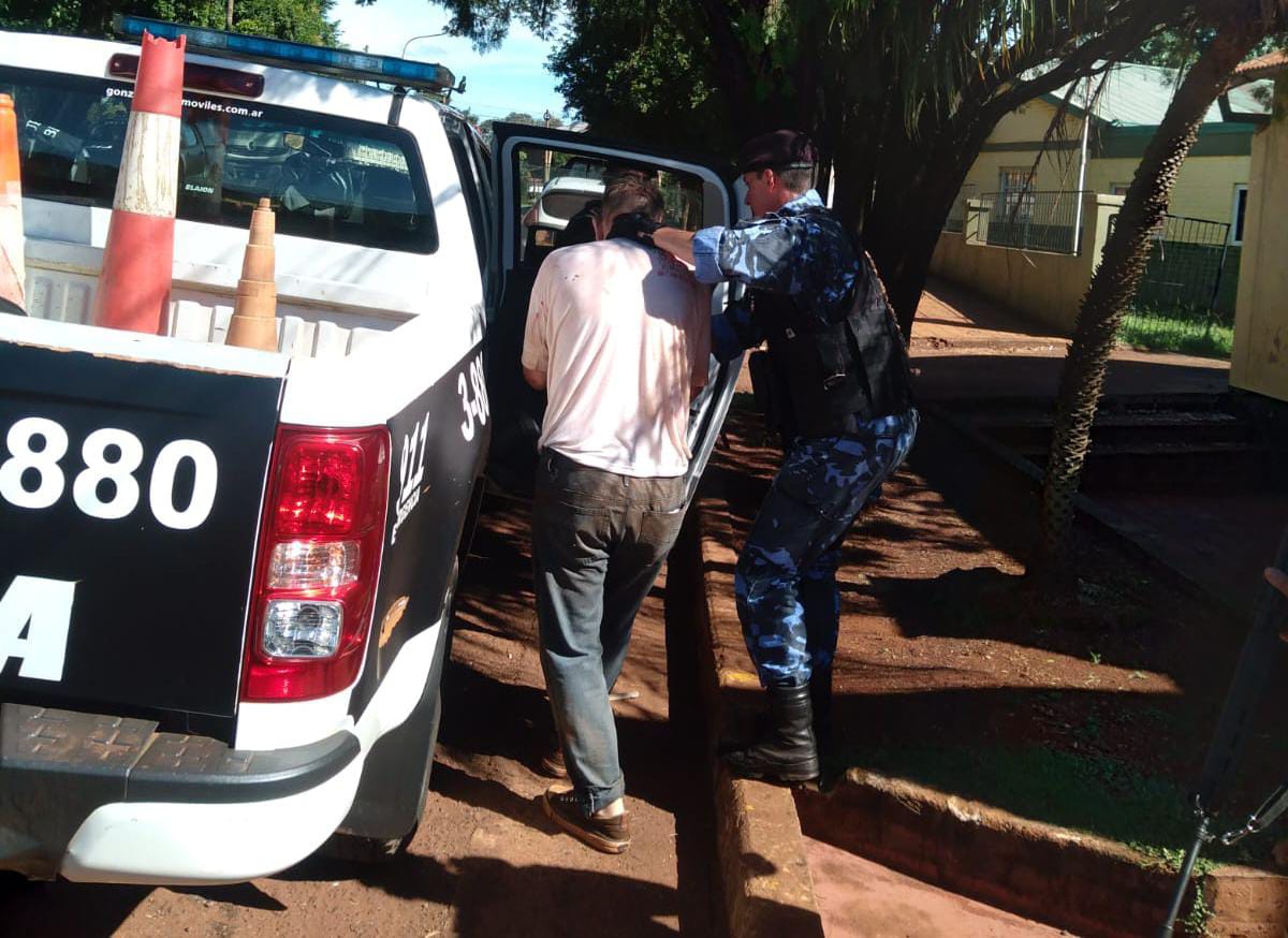 Detuvieron en Guaraní a un hombre acusado por su pareja de intentar electrocutarla