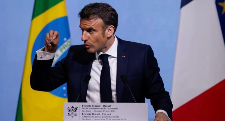 Macron catalogó al pacto actual entre la UE y el Mercosur como un "muy mal acuerdo"