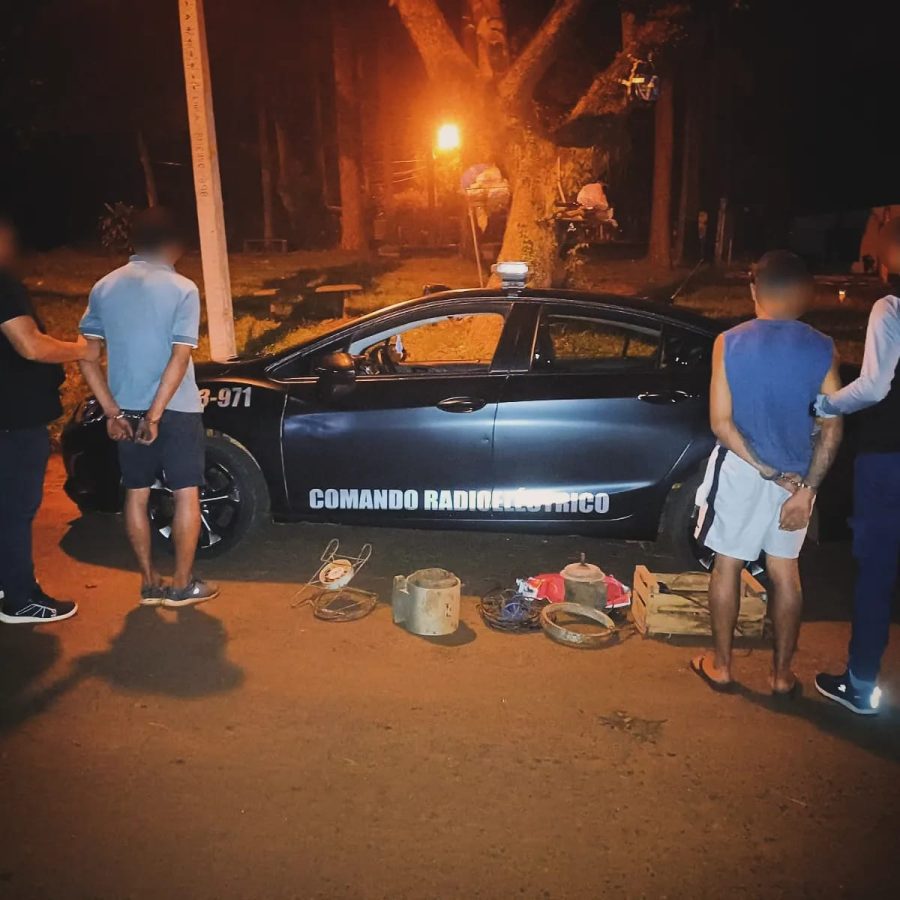 Nuevos “robacables” detenidos en Oberá