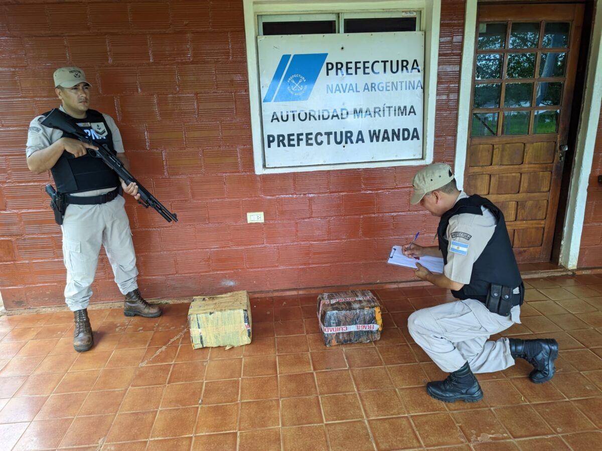 Prefectura incauto marihuana valuada en casi 100 millones en Wanda 3 - 1