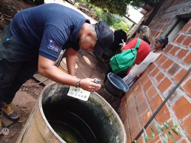 Realizaron acciones de prevención y combate contra el dengue en San Ignacio