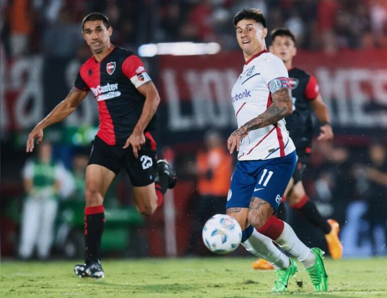 San Lorenzo y Newell’s no se sacaron ventaja en Rosario en un partido intenso