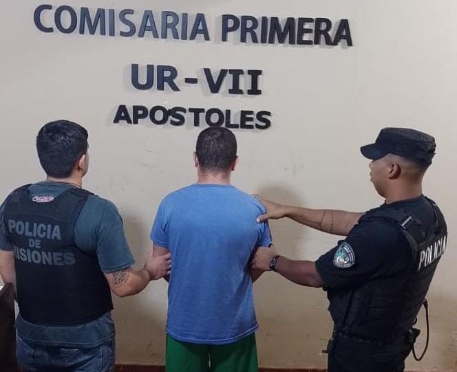Un hombre fue detenido tras robarle bienes a su vecino a escondidas durante 5 meses en Apóstoles