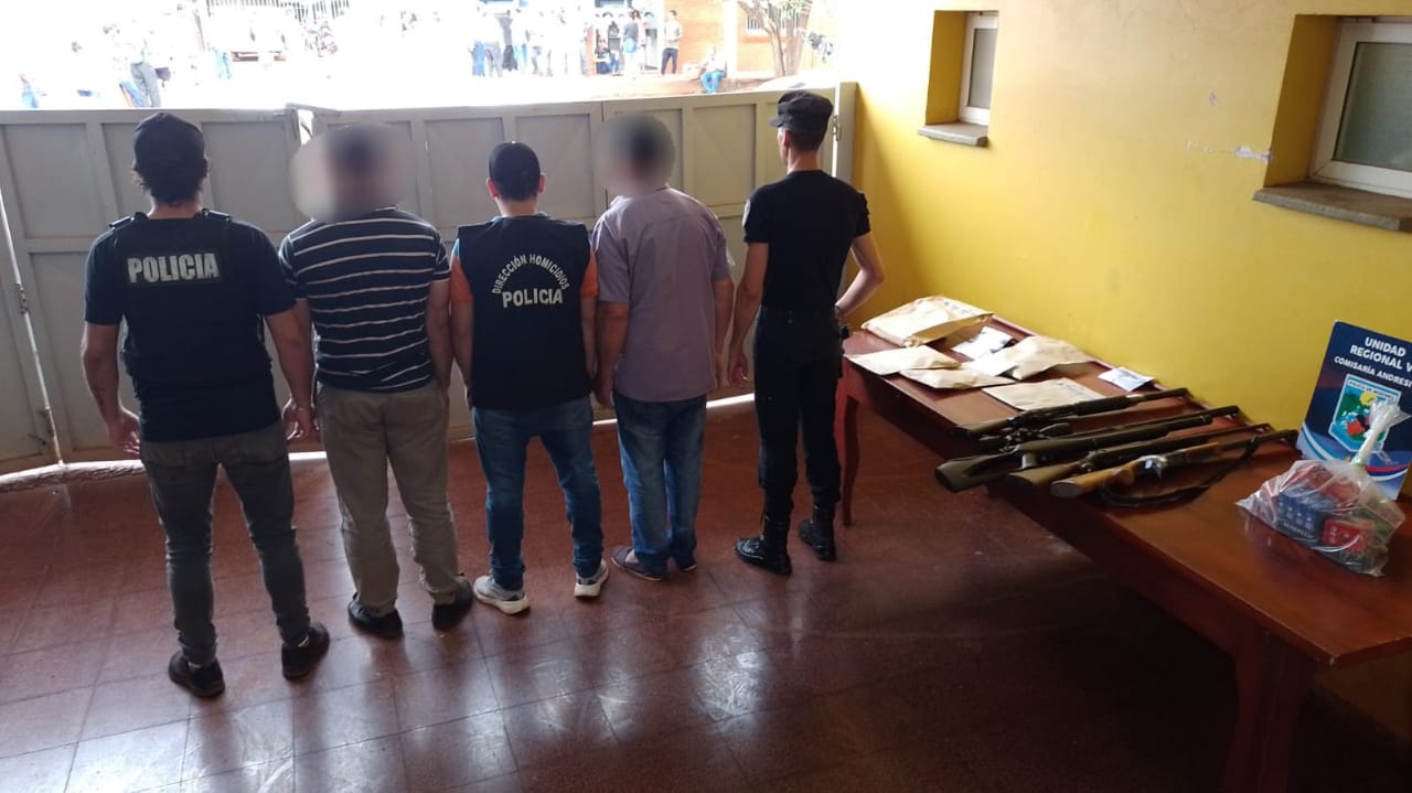 Detuvieron a dos hombres investigados por un asesinato ocurrido Andresito
