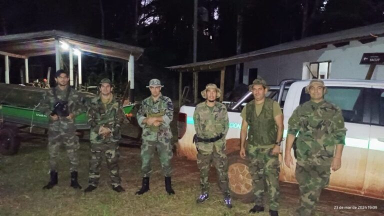 Guardaparques provinciales y nacionales sorprendieron a pescadores irregulares en Iguazú