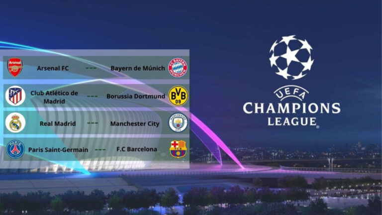 Ya están definidos los cruces de cuartos de final de la Champions League