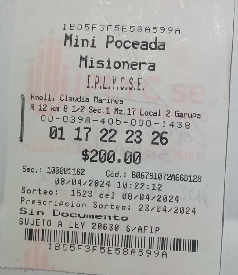 El nuevo ganador de la Mini Poceada le dará el premio a su abuelo