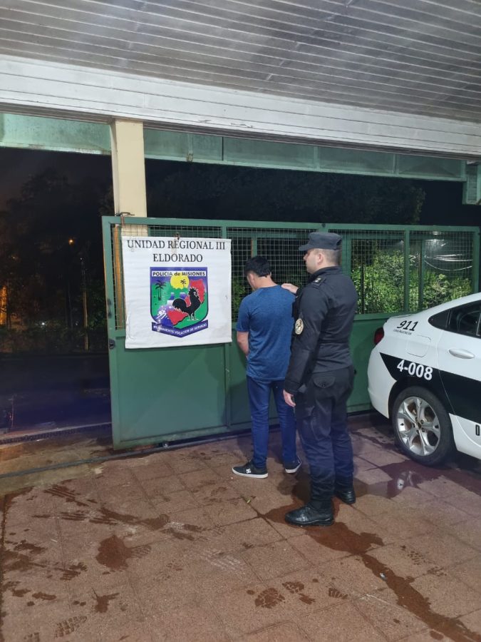 Detuvieron a un nuevo implicado en el homicidio ocurrido en Eldorado 1 - 3
