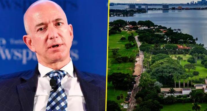 Jeff Bezos compró su tercera mansión en el “Búnker de los Millonarios”