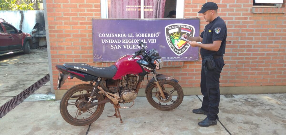 Recuperaron cinco motos robadas tras distintos operativos en toda la provincia