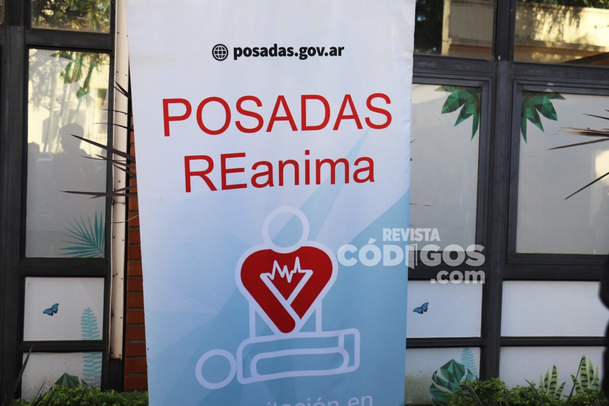 Presentaron "Posadas Reanima", programa para capacitar en primeros auxilios