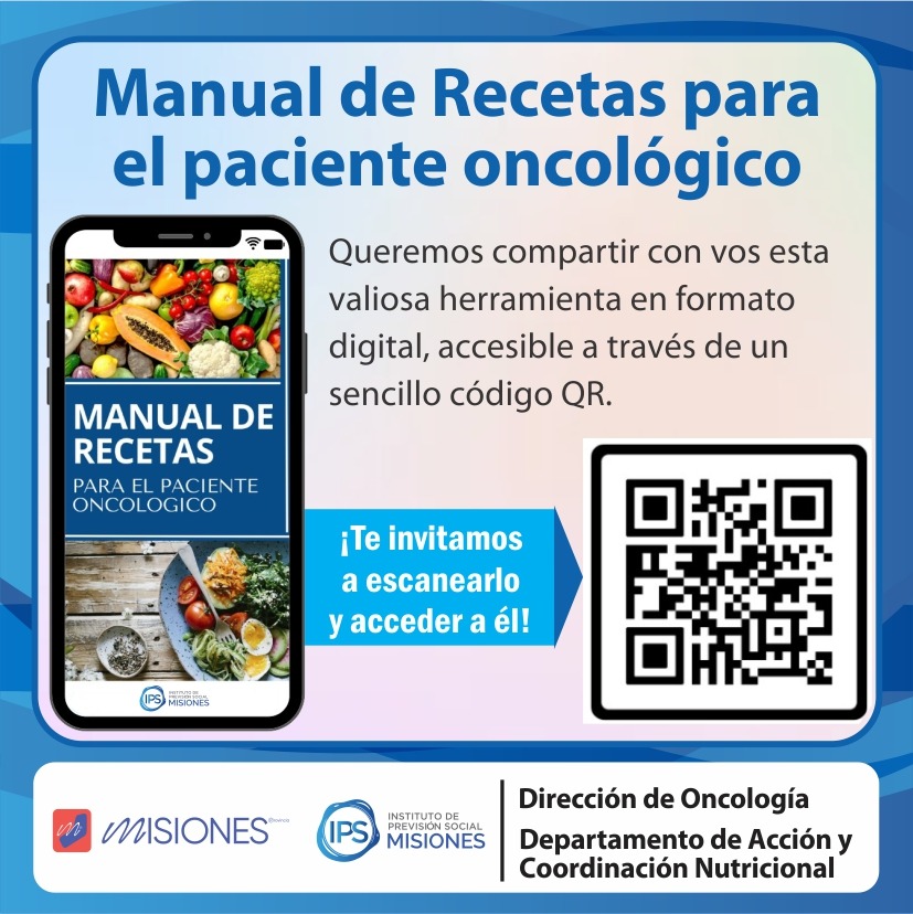 IPS presentó un manual gratuito de recetas para pacientes oncológicos