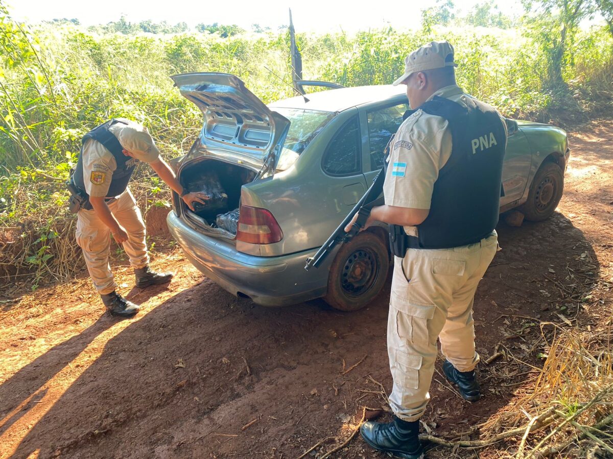 Prefectura decomisó un cargamento de marihuana en Puerto Libertad