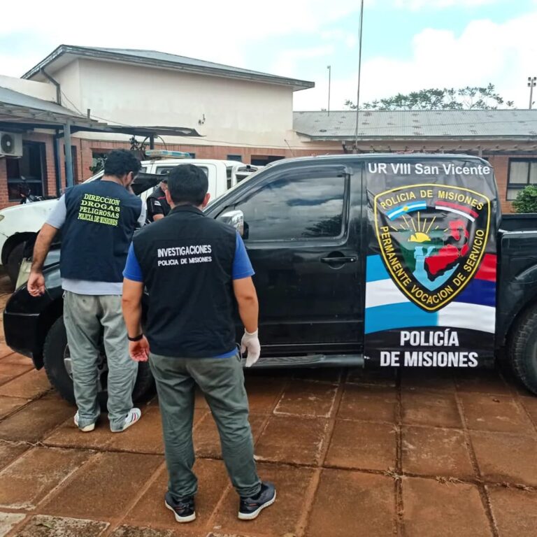 San Vicente: agentes de inteligencia recuperaron un vehículo con denuncia de robo en Buenos Aires