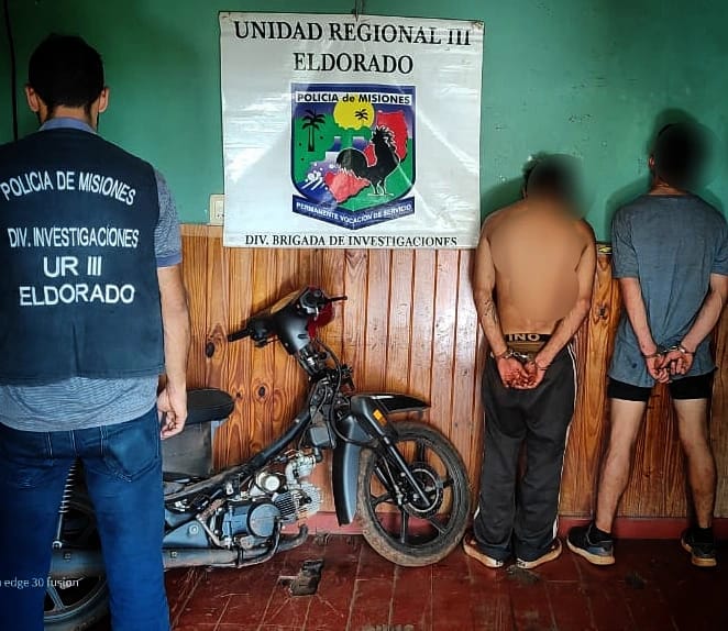Banda de roba motos que operaba en la zona norte de Misiones fue capturada 3 6 - banda roba motos 3 - 5