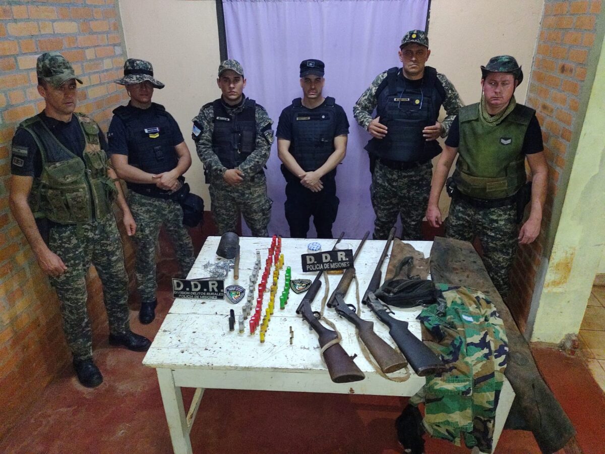 Desarticulan un refugio de cazadores furtivos en Santiago de Liniers