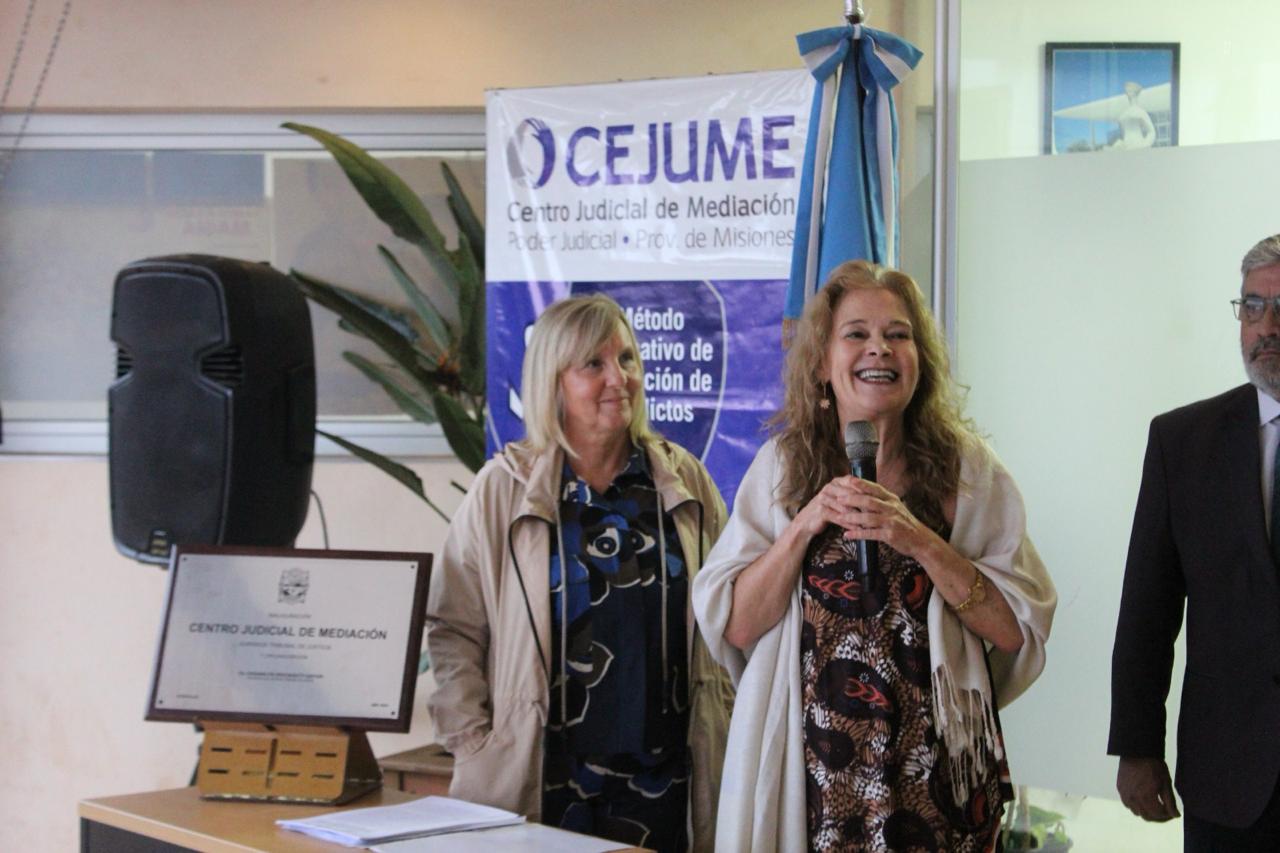 En Apóstoles inauguraron la segunda sala del Centro Judicial de Mediación de la Primera Circunscripción