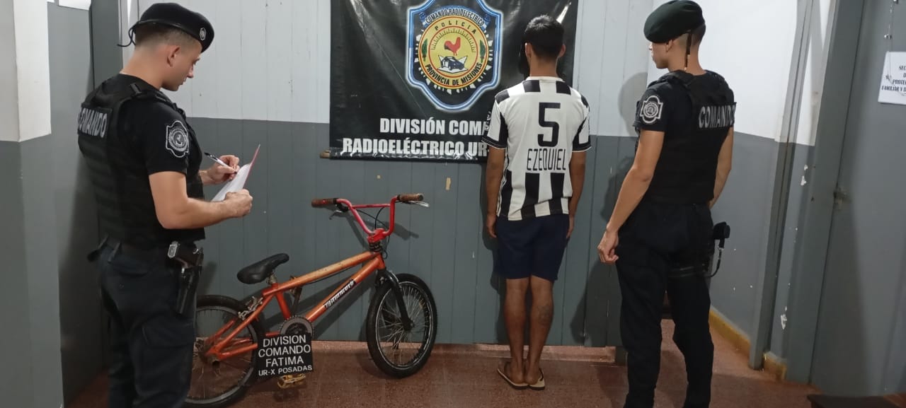 Rápidas acciones policiales derivaron en la detención de 6 delincuentes en Posadas 