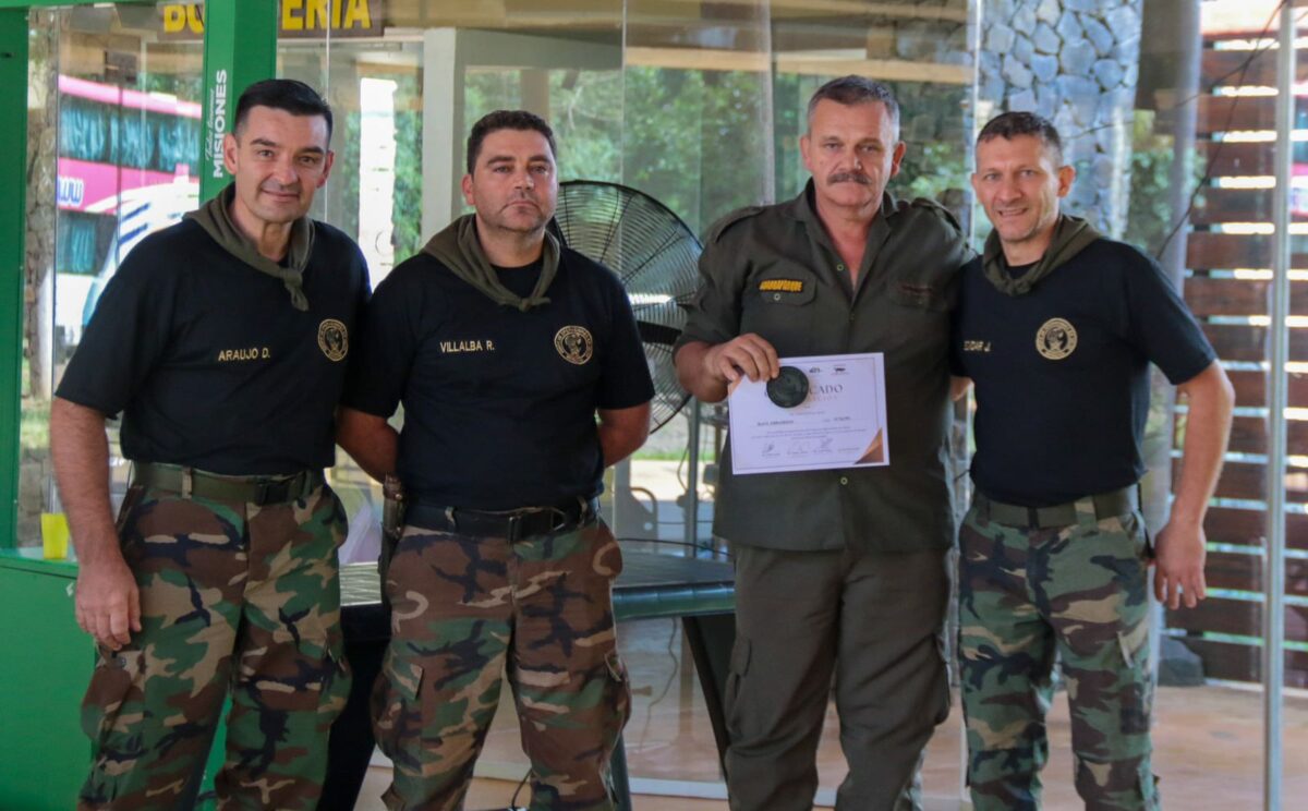 Guardaparques del Grupo de Operaciones en Selva realizaron una capacitación integral en Salto Encantado