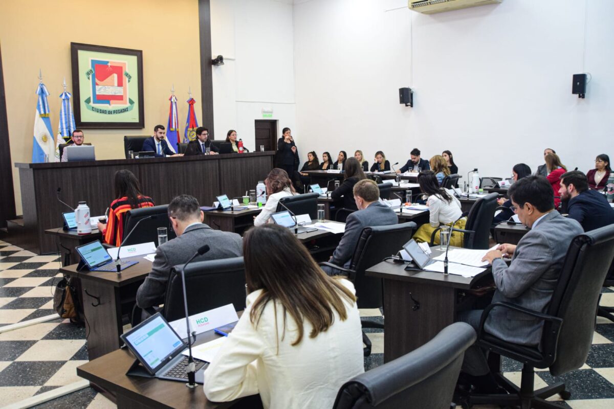 El Concejo Deliberante posadeño sesionó con el eje puesto en la salud, el medio ambiente y la innovación