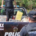 Detectaron un punto de intercambio narco y secuestraron millonario cargamento de marihuana en Eldorado