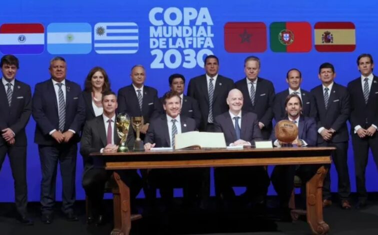 Fifa y Conmebol oficializaron la realización del Mundial 2030 en Sudamérica