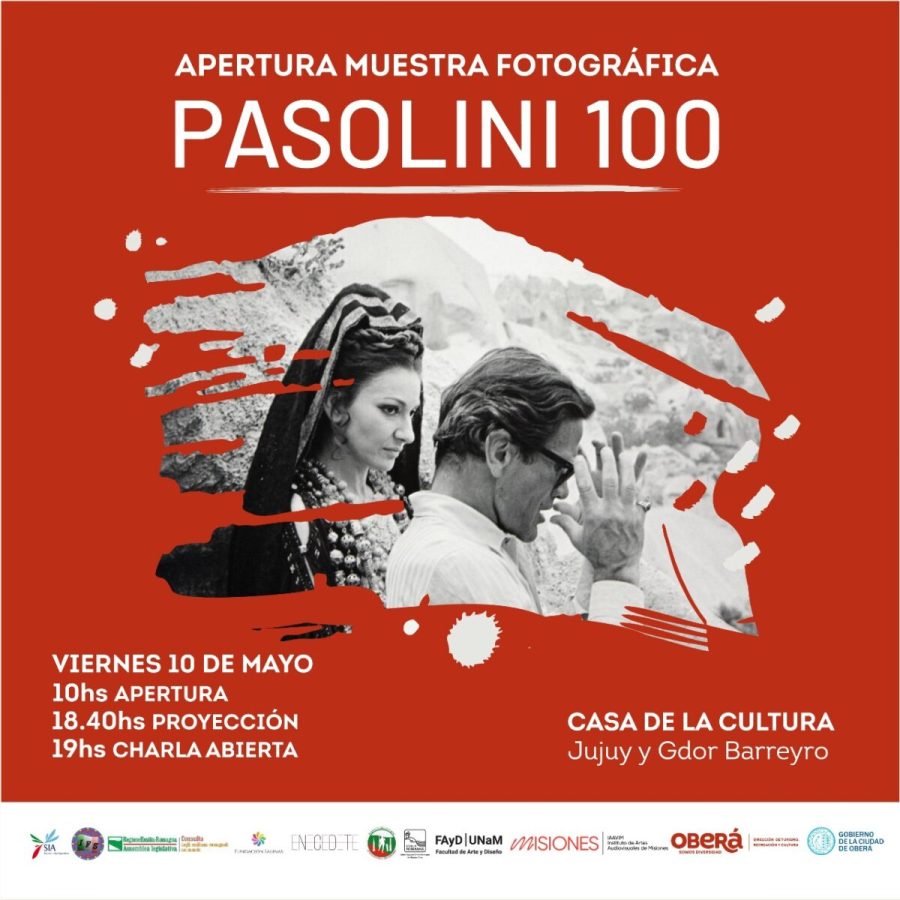 Actividades viernes Pasolini 100 - 1