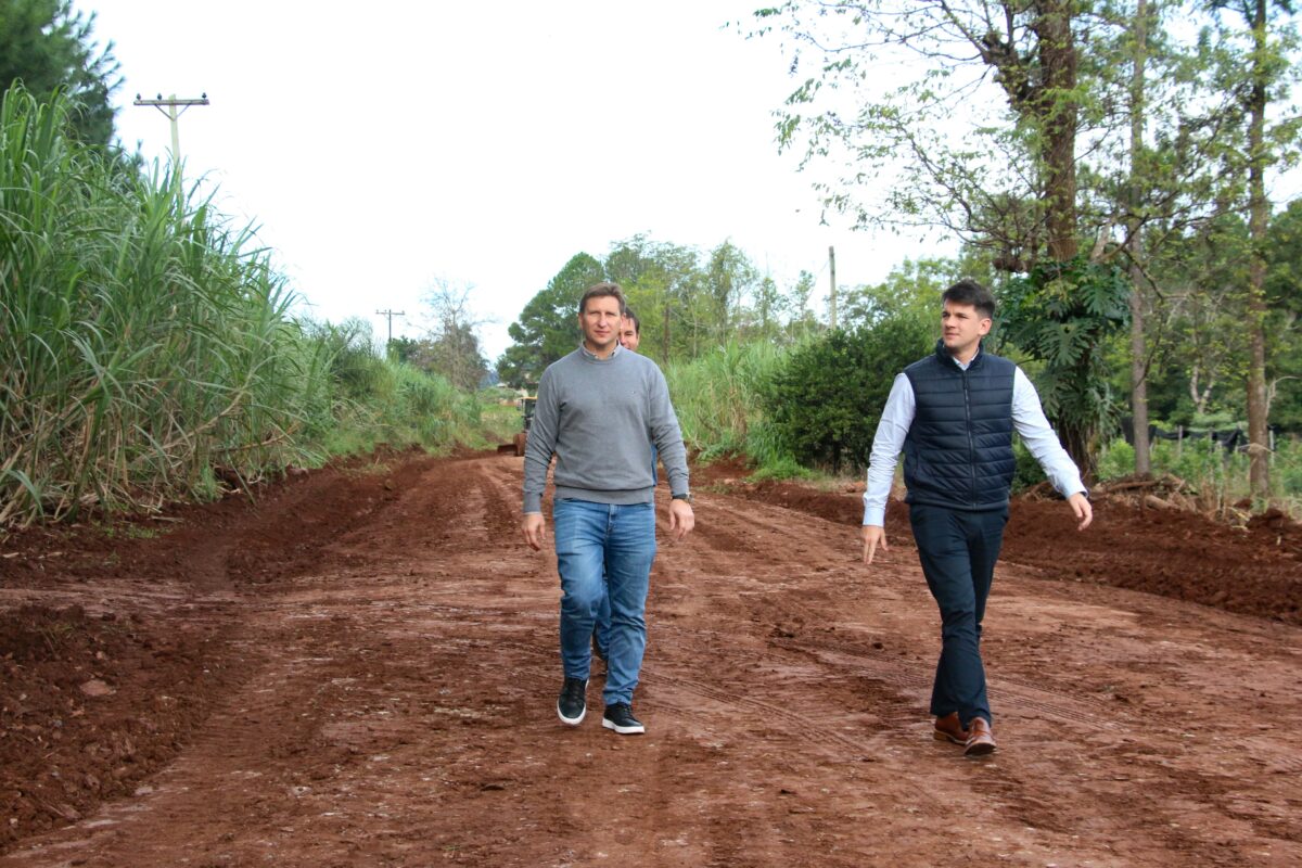 Continua la puesta en valor de las rutas provinciales con obras en zonas de produccion 4 - 7