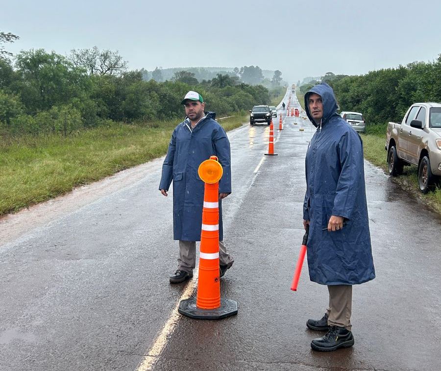 Hay tránsito restringido en las rutas provinciales 3, 4 y 225 por el temporal
