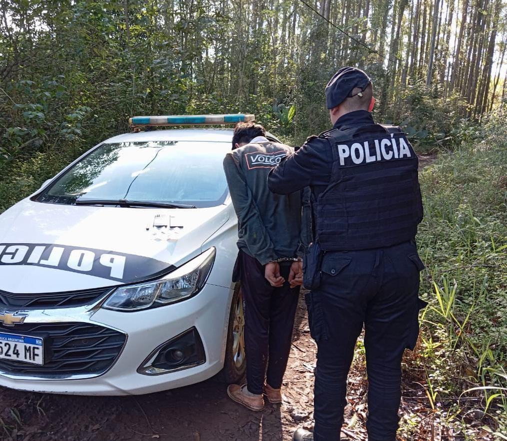 Delincuente asaltó a una mujer con un cuchillo y fue detenido en Montecarlo
