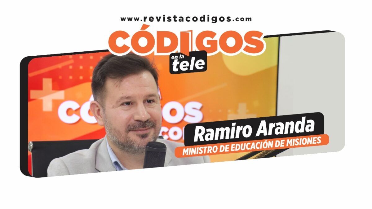 Ramiro Aranda pasó anoche por Códigos en la Tele