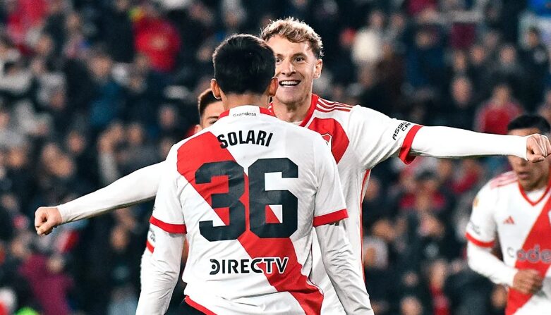 River goleó a Central Córdoba en su debut en la liga