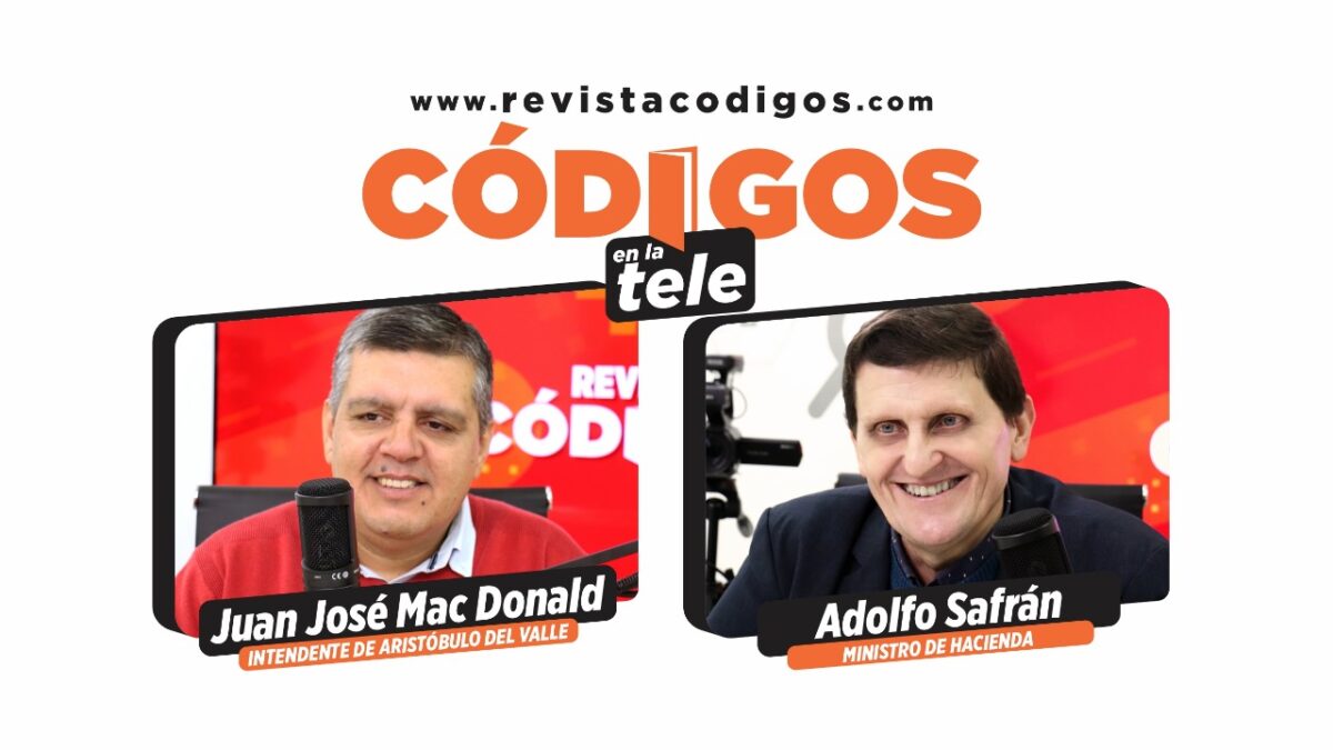 Adolfo Safrán y Juan José Mac Donald pasaron por Códigos en la Tele