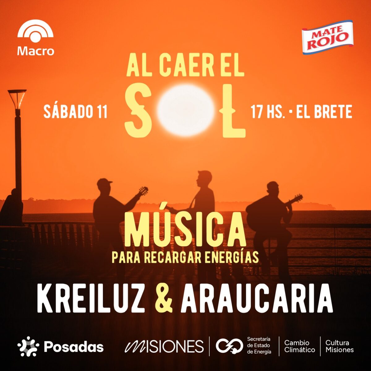 "Al caer el sol", una tarde a puro rap y rock en El Brete