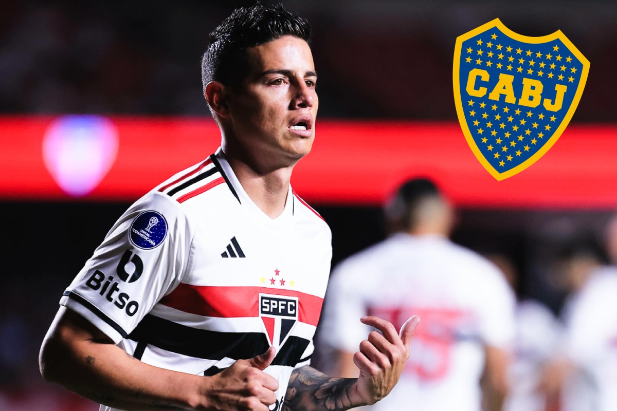 Boca sueña con contratar a James Rodríguez